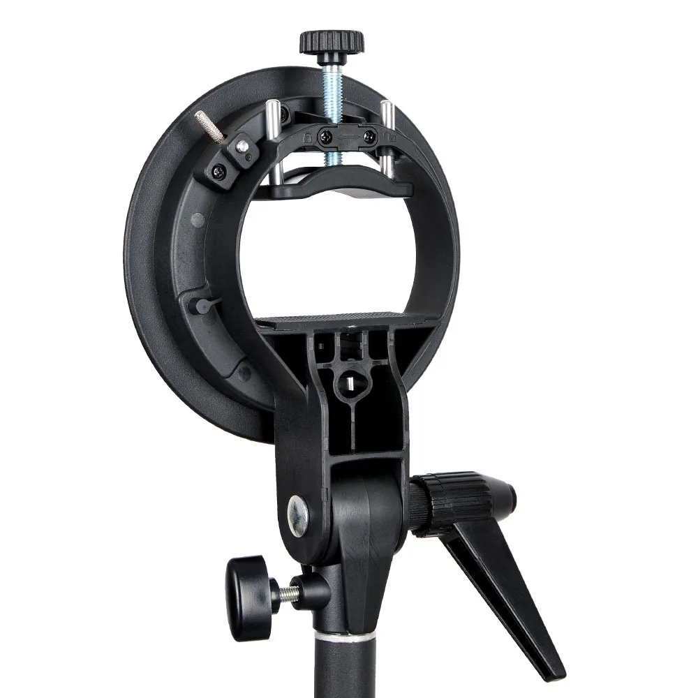 Godox s образный Кронштейн для вспышки Bowens S держатель Speedlite Snoot софтбокс с