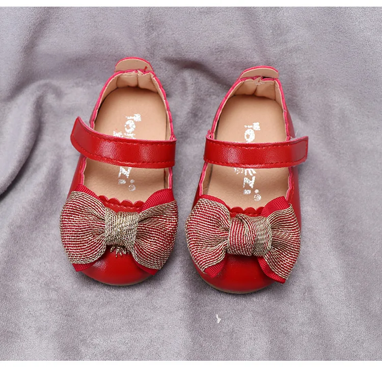 Обувь для девочек; обувь принцессы с бабочками для маленьких девочек; тонкие туфли; Низкие туфли без каблуков; сезон весна-осень; нескользящая обувь для малышей 0-5 лет