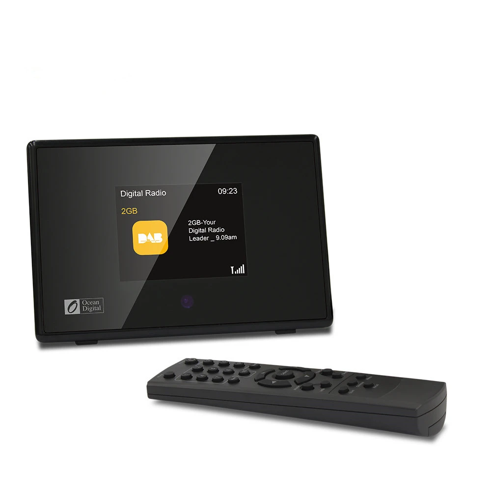 Ocean Digital DAB 01C8 + FM BT Bluetooth Oclok радио передатчик многоязычное меню только линейный