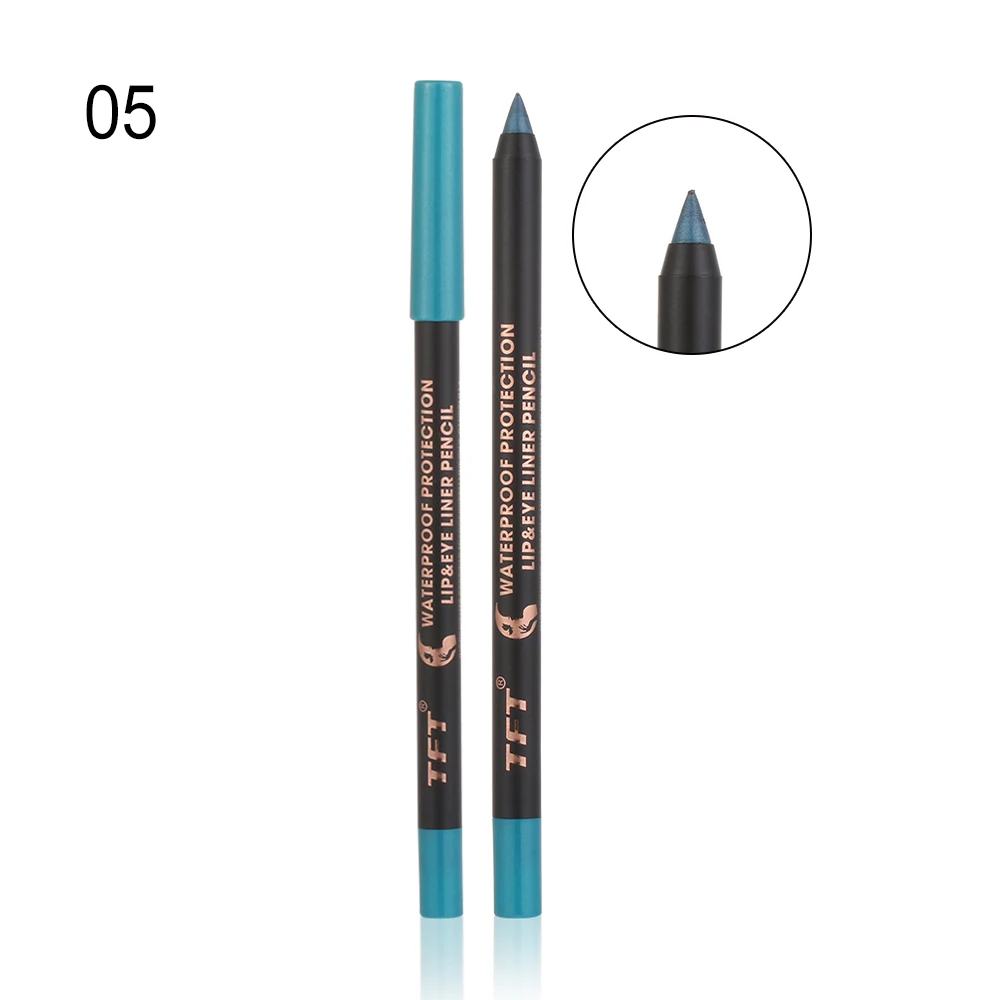 2Pcs Fashion Women Long-lasting Eye Liner Pencil Pigment White Color Waterproof Eyeliner Pen Eye Cosmetics Makeup Tools