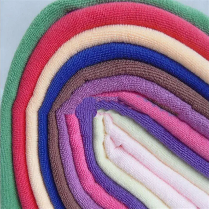 

5Pcs Durable Cotton Bath Hand Face Towels Soft Random Color