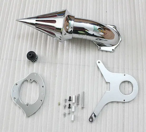 

Motorcycle Chrome Spike Air Cleaner Kits Intake Filter For Honda Shadow Aero 750 Moto