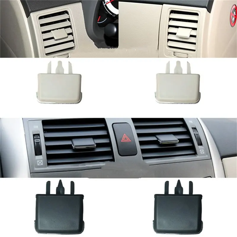 

4Pcs For Toyota Corolla Car Air Vent Louvre Blade Slice Air Conditioning Leaf Adjust Clips