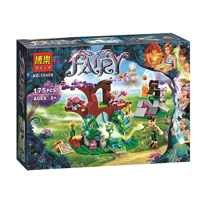

Bela 175Pcs Elves Farran and the Crystal Hollow Building Block set Minifigures Toys Compatible with LEPIN 41076 C0A659