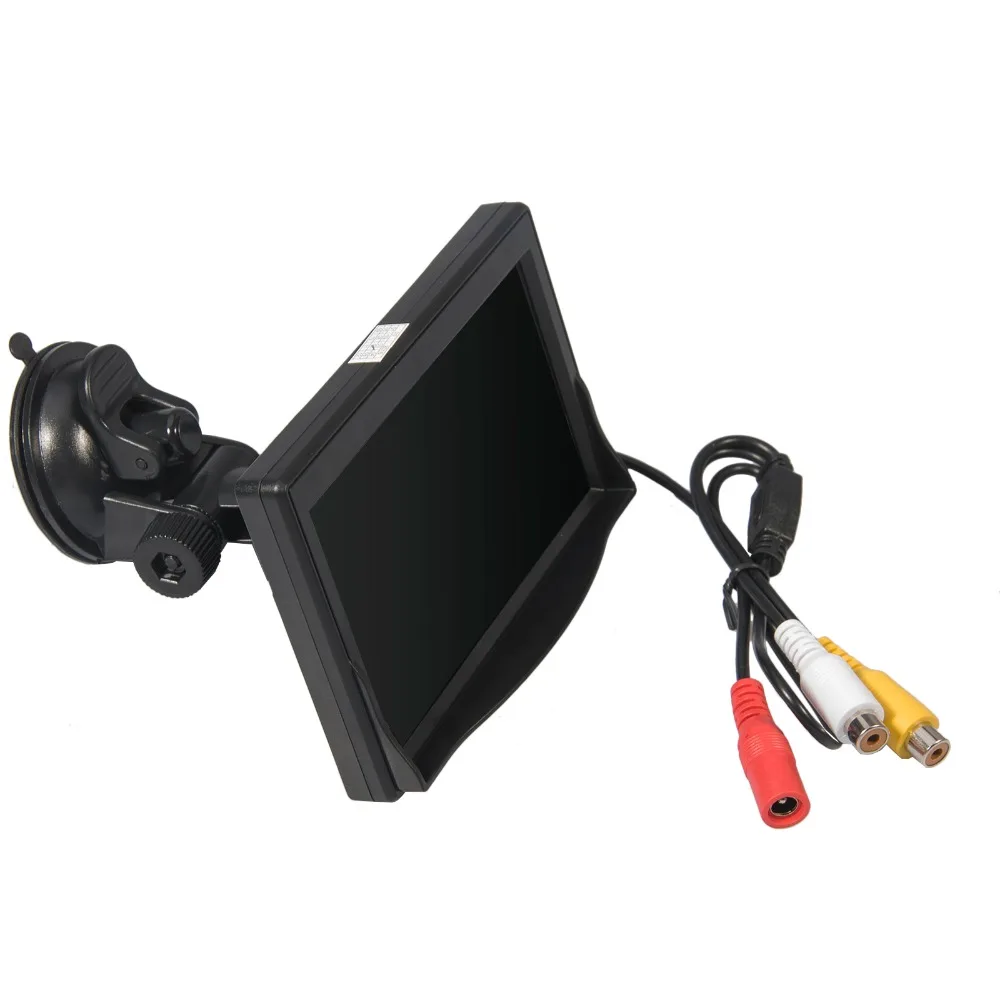 Kebidumei 5 &quotВысокое разрешение HD TFT LCD Автомобильное зеркало заднего вида монитор