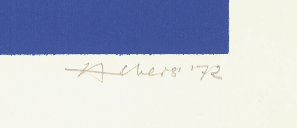 Josef Albers - The 10th New York Film Festival - 1972 - SIGNED (1)
