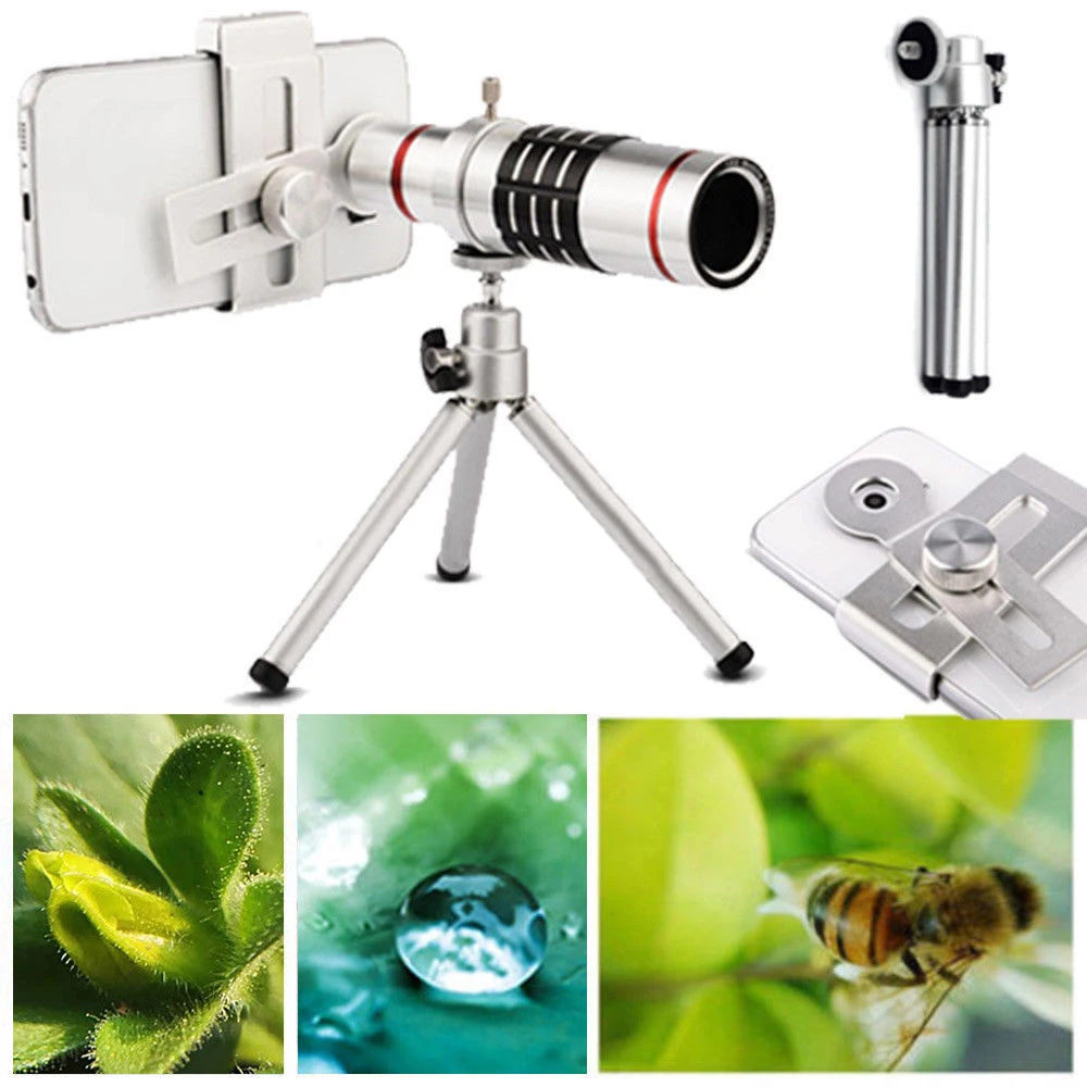 Vwinget 18X Camera Zoom Universal Tripod Zoom Mobile Phone Lens