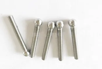 

1pcs M8 Ball head screw Knurled Vientiane balls Handle heads bolt screws Outer diameter 12-20mm 304 stainless steel 30-60mm Long