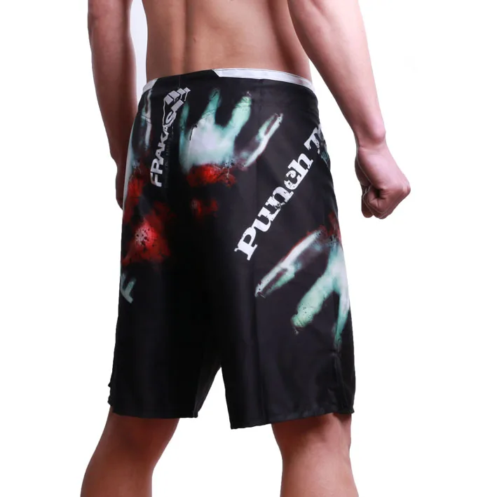 Черные шорты MMA, pantalonetas muay, тайские боксерские шорты, pantalon, боксерские шорты, колготки, шорты для фитнеса Для детей и мужчин