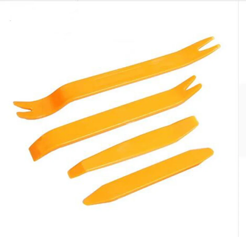 

4 Pcs Auto Car Radio Panel Door Clip Panel Installer Removal Trim Dash Audio Pry Kit Repair Tool Car styling Car Accessories