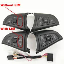 For Chevrolet Cruze 2009-2014 Multifunction Steering Wheel Button Cruise Control Switch Bluetooth Audio Cruise Speed Control high quality new bluetooth steering wheel audio control mode cruise switch for navara frontier xterra pathfinder 84250h