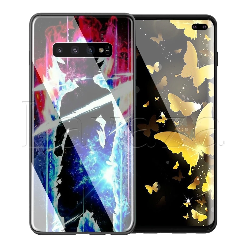 Чехол Lavaza Dragon Ball Son Goku из закаленного стекла TPU для samsung Galaxy S7 S8 S9 S10 Note 8 9 Edge - Цвет: TG2