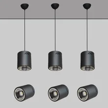 7 Вт удара висит Spotlight 13 см трубки x 15 см Длина