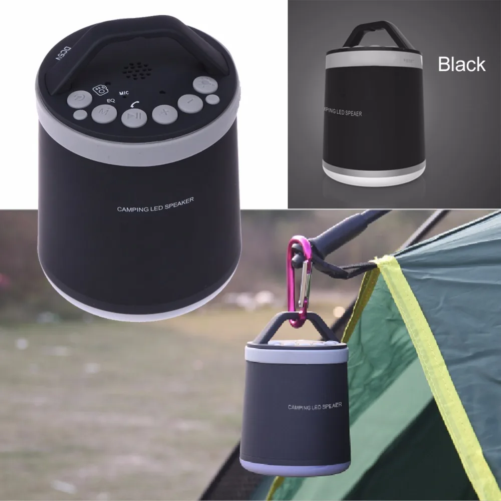 BDF B13 портативный беспроводной мини Bluetooth динамик Super Bass Boombox ночник для кемпинга