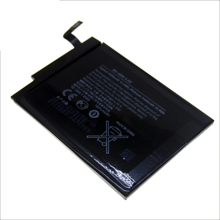

BV-4BW 3400mAh For Nokia Lumia 1520 Battery Replacement BV 4BW For Nokia 1520 Bateria mobile phone
