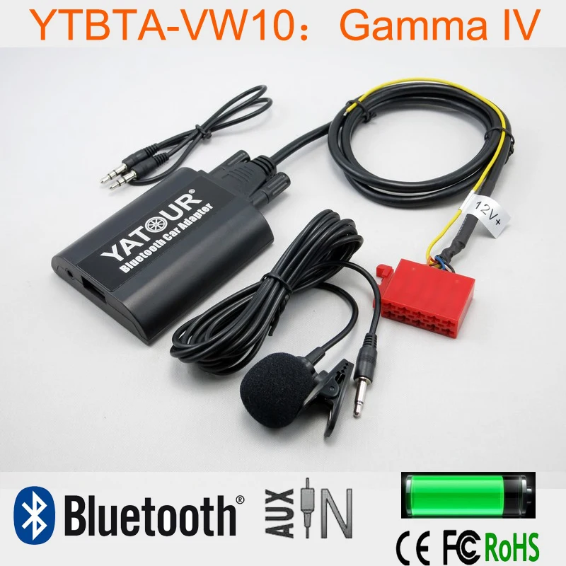 Bluetooth Link Car Kit Handsfree Streaming Interface Adapter for VW