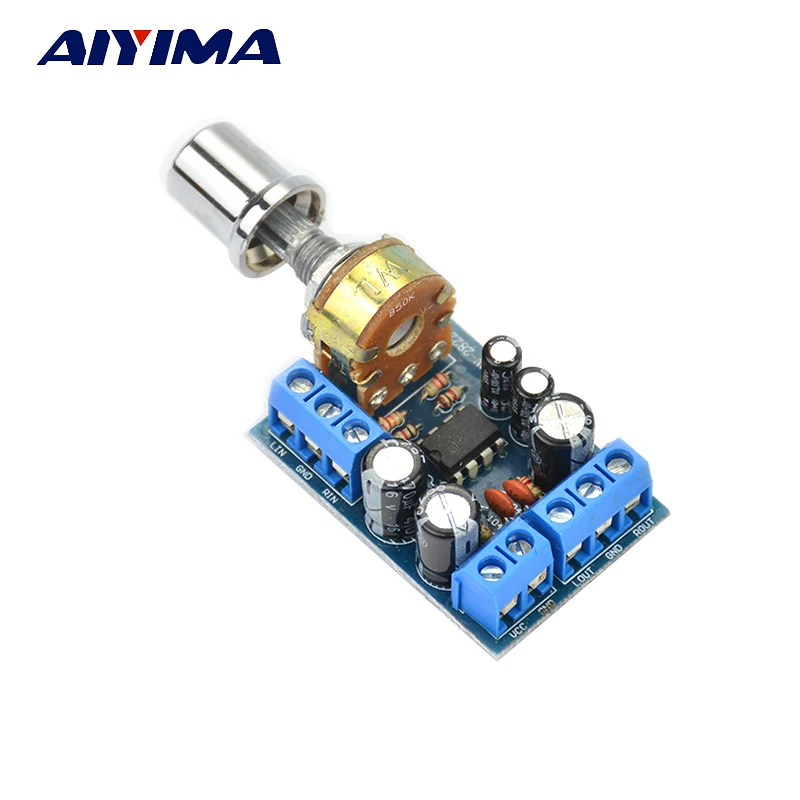 AIYIMA мини TDA2822M усилитель мощности плата Amplificador 2,0 стерео аудио усилители домашний кинотеатр DIY