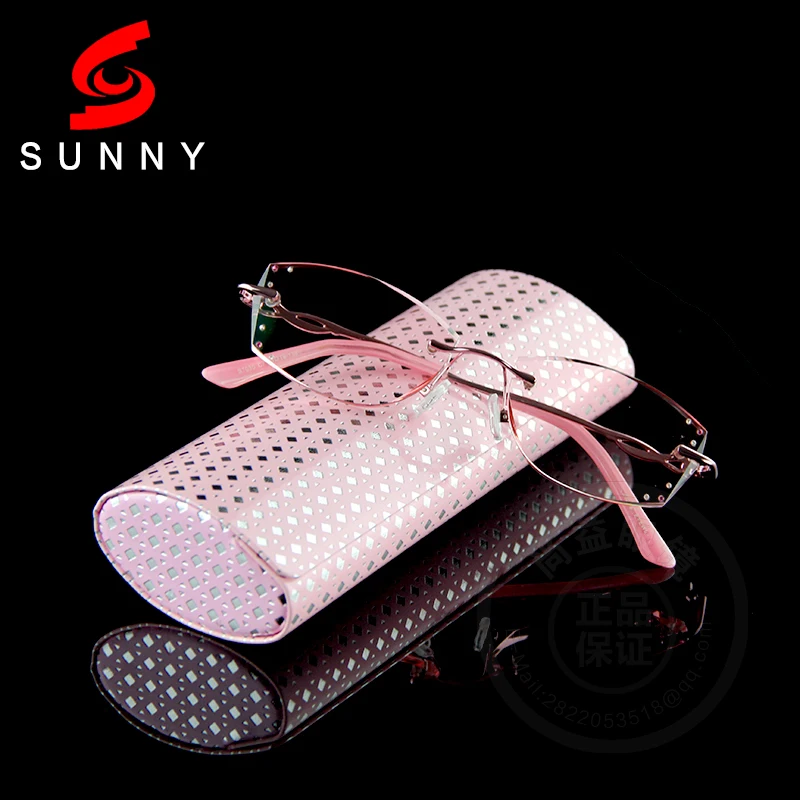 pink rhinestone reading glasses