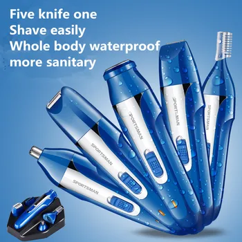 

Body Wash Nose Hair Trimmer Shaver Eyebrow Trimmer Hair Shaver Nasal Hair Man Electric Shaver 110V~240V 3W