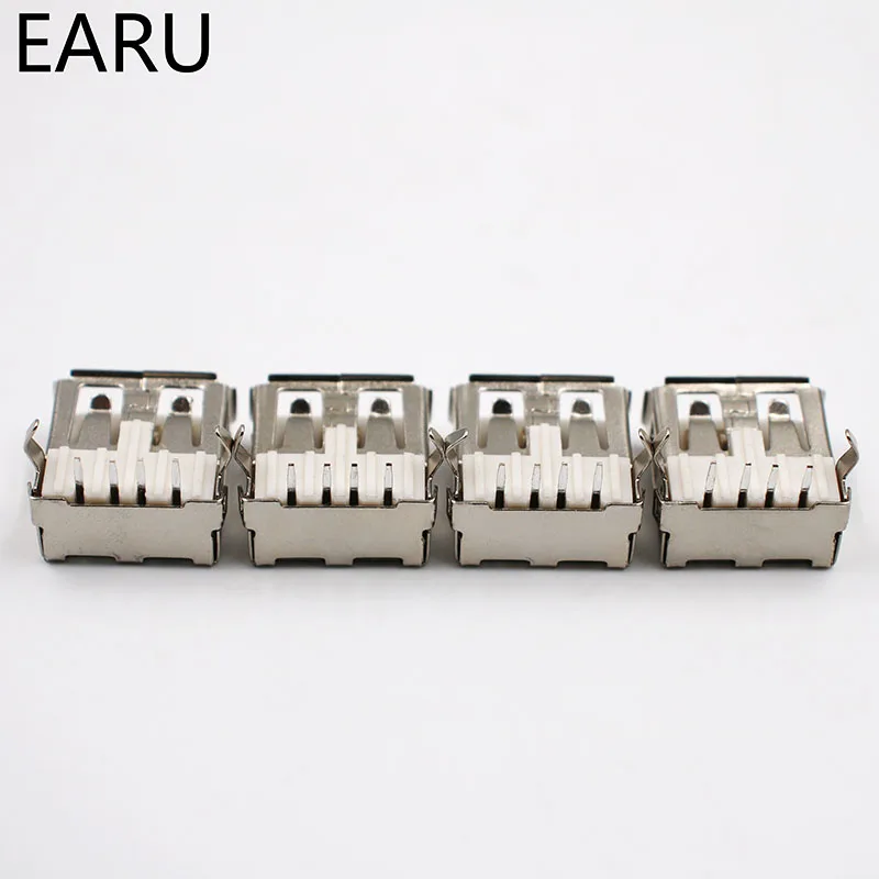 USB 2 0 4 pin A Тип гнездовой разъем G54 фута 90 градусов передачи данных зарядный адаптер