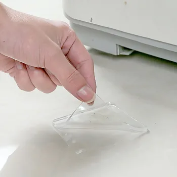 

4PCS/Set Transparent Portable Pad Silicone Non-Slip Washing Machine Non-toxic Shock Absorbing Mat Anti Vibration Table & Chair