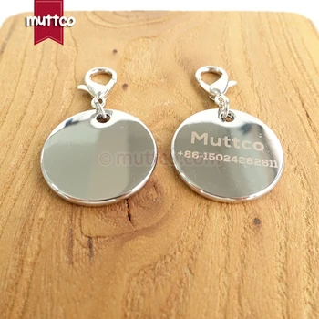 

50pcs/lot DIT-012 retailing laser lettering circular lovely dog tags dog id tags for pets dog name tags zinc alloy dog tag
