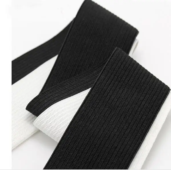 3.5cm width 5 Meters White Black Garment Sewing Accessories Elastic