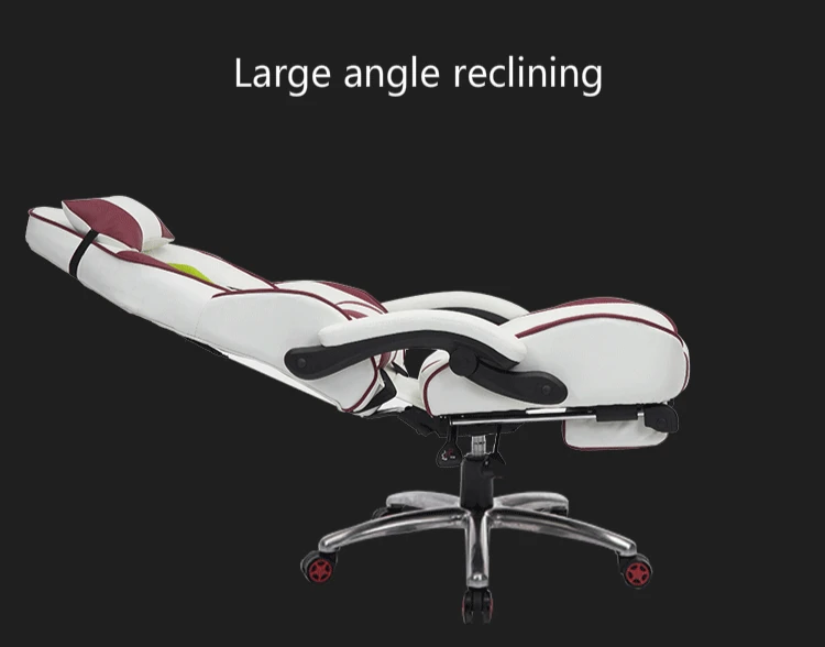 Креативный игровой стул Универсальный лежащий массажный компьютерный стул Эргономика бытовой кресло для сна с подставкой для ног
