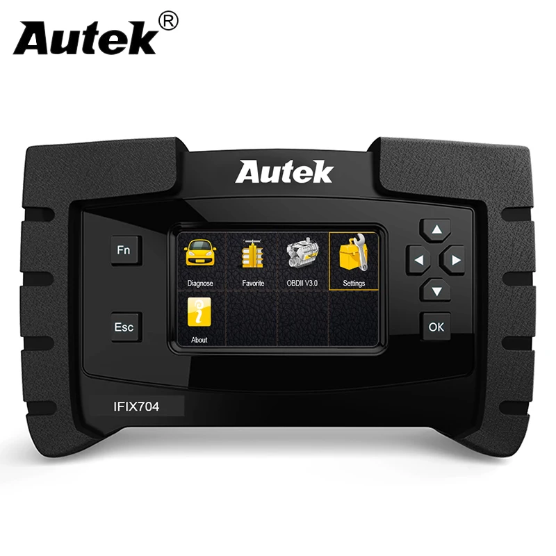 Autek IFIX704 OBD2 Car Diagnostic Tool For Full System Scan ABS SRS Airbag Transmission Automotive Scanner |