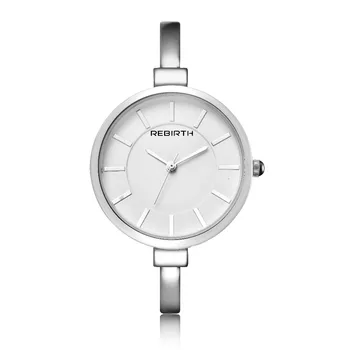 

REBIRTH Fashion Women's Quartz Watch Women Ladies Watches Luxury Dress clock Wristwatch Gift Clock Women relogio feminino saat