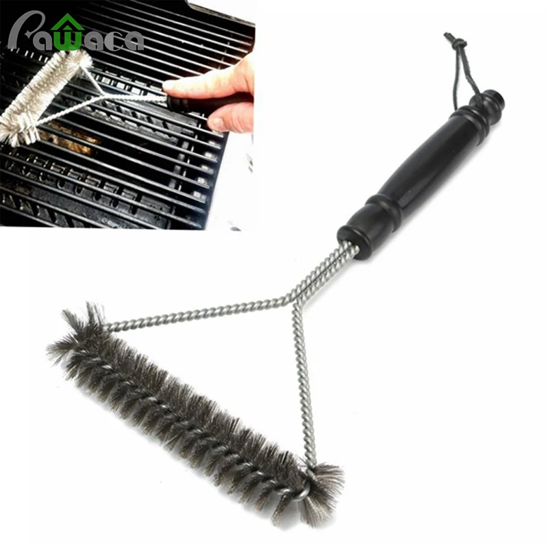 Non stick Barbecue Grill BBQ Brush Stainless Steel Wire