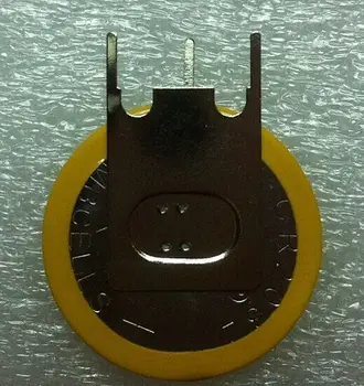 

CR2032 band welding foot battery three foot positive pole feet distance from 11MM button battery 3V 10PCS/lot