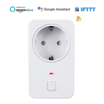 

AOFO Smart WiFi Outlet, also works with Amazon Alexa [Echo and Echo Dot] and Google Home, with app control anywhere and anytime