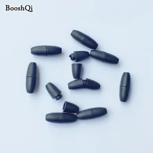 10 ペアシリコーンネックレスコード接続バックル離脱安全クラスプ Diy のブレスレットジュエリーベビーおしゃぶりアクセサリー(China)
