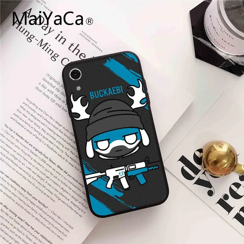 A16 Maiyaca Rainbow Six Siege Coque чехол для телефона iPhone 8 7 6 6S Plus X XS MAX 5 5S SE XR чехол Fundas Capa - Цвет: A16