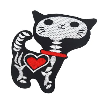 

1pc Badge Animal Pattern Embroidery DIY Apparel Hook Loop Fastener Armband