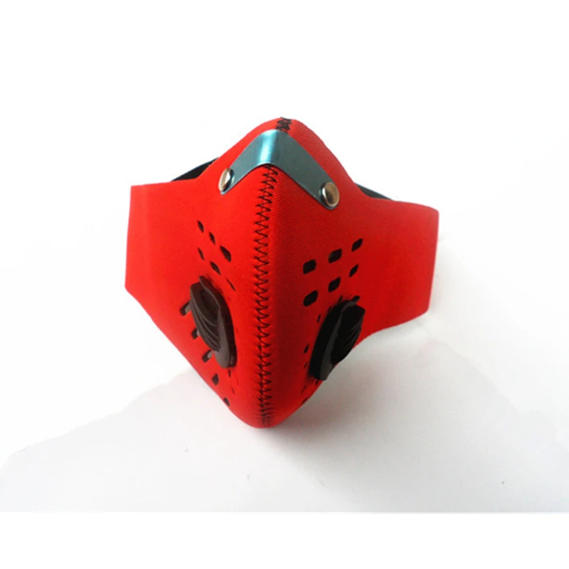 Фильтр с активированным углем, велосипедная маска для лица, Спортивная ...