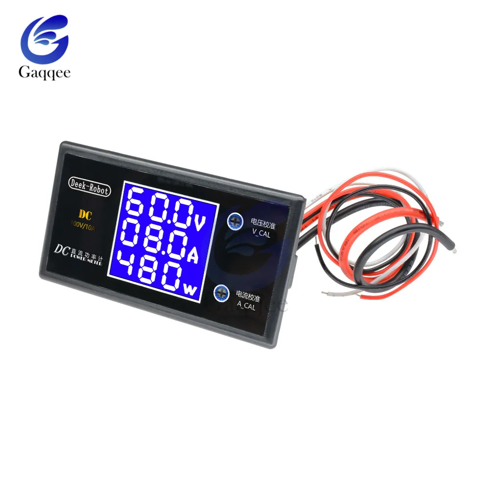 Lasamot 10A DC LCD Panel Digital Power Watt Meter Monitor Voltage KWh Voltmeter Ammeter Lasamot 10A DC LCD Panel Digital Power Watt Meter Monitor Voltage KWh Voltmeter Ammeter