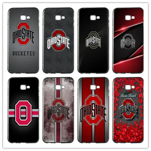 State Buckeyes Soft TPU Phone Case Cover For Samsung Galaxy A3 A5 A7 Alpha G355H 8262 G360 I9082 G530 J7 J8 On5 On7 2018 shell | Мобильные