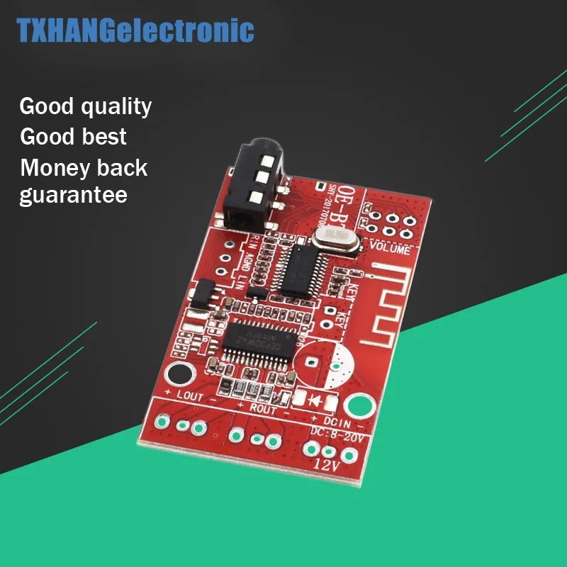 

Bluetooth Audio Receiver Amplifier Board U-Disk MP3 Decoding 30W+30W DIY Speaker