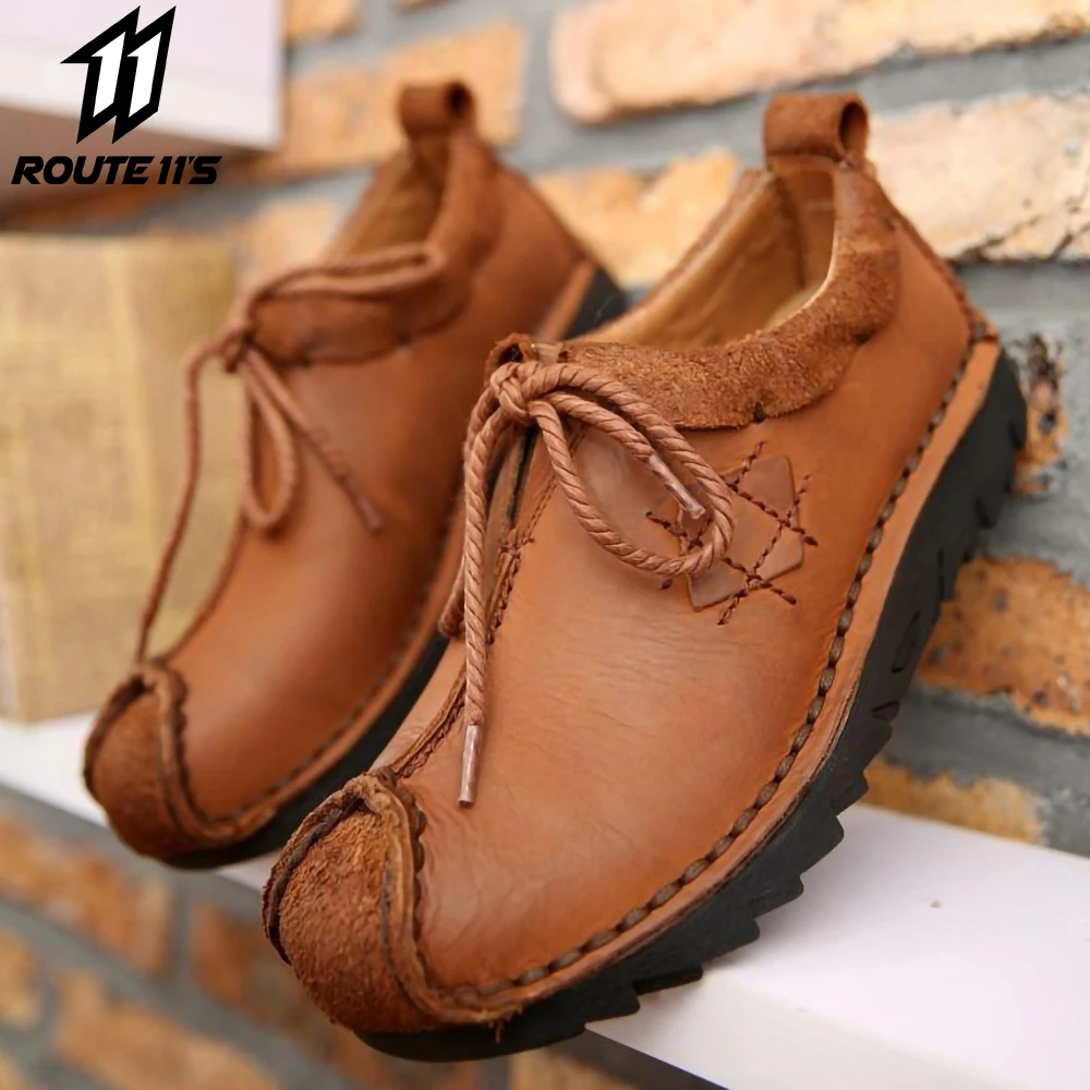 

New Retro Cowhide Genuine Leather Motorcycle Boots Gothic Skull Punk Martin Boots Moto Steampunk Moto Shoes Protective Gear