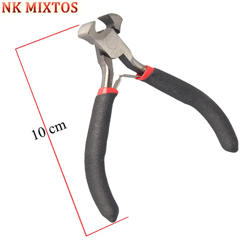 NK MIXTOS 1PC Black Metal Mini End Cutting Pliers Wire Nipper Plier