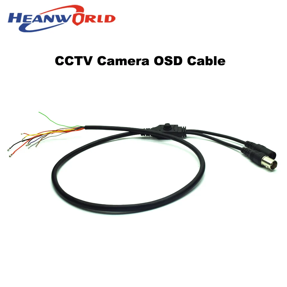 

Heanworld OSD cable for SONY EFFIO-E camera or Other camera support OSD function AHD Analog camera cable