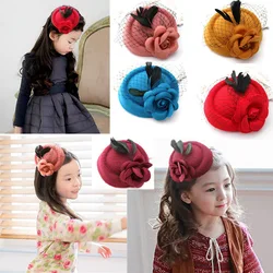 

Girl Hat Design Hair Accessories Fashion Princess Hairpins Flower Feather Headwear Good Quality Hairgrips Elegant Jewelry #JH054