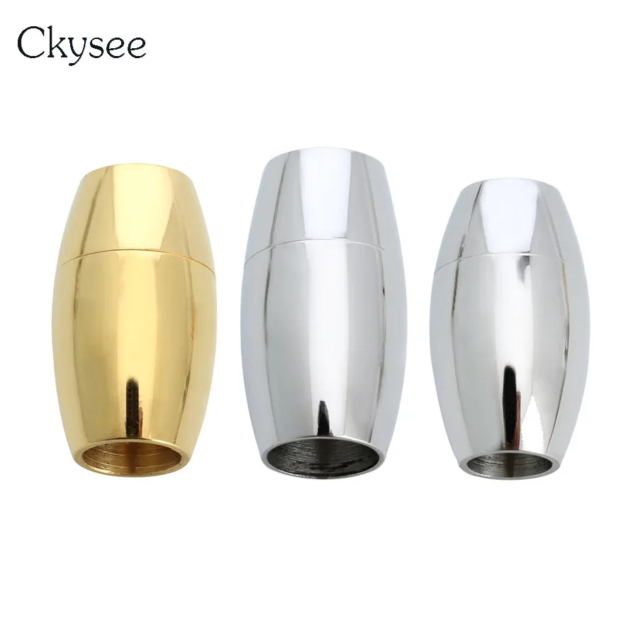 Ckysee 2 шт./лот прочные круглые магнитные застежки подходят для 3/4/5/6/8 мм кожаный