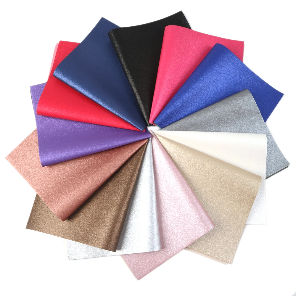 

david angie 20*34cm Plain Color Pearl Light Faux Synthetic Leather Fabric DIY Bowknot Bag Shoes Handmade Material,1Yc6801