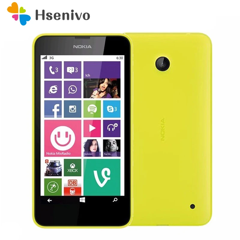 635 Nokia Lumia 635 Windows Phone 4," четырехъядерный 1,2 GHz 8G rom 5.0MP wifi gps разблокированный 4G LTE смартфон