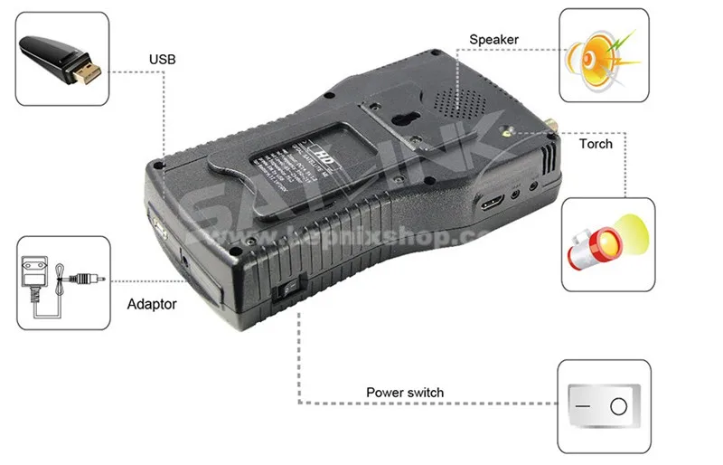 Satlink ws-6960 dhl dvb s2 4,3 inchHD дисплей DVB-S2 MPEG4 satlink 6960 спутниковый искатель метр satlink 6960