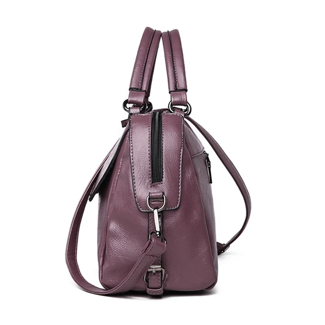 Women PU Leather Handbags Fashion Messenger Bags High Quality Famous Brands Tote Bag