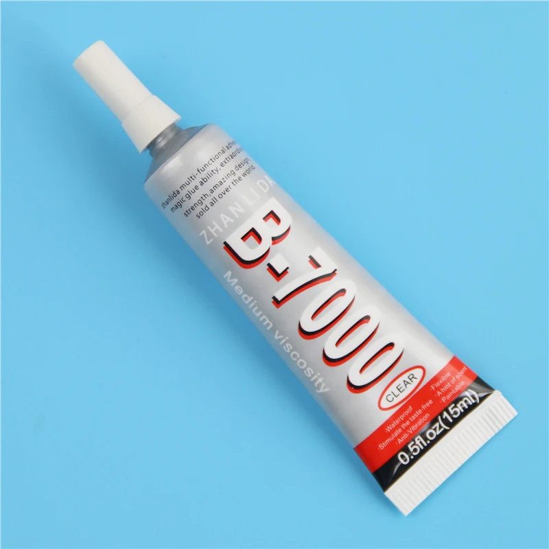 B 7000 15ml Multipurpose Adhesive Diy Jewelry Rhinestones Fix Touch Screen Middle Frame Housing